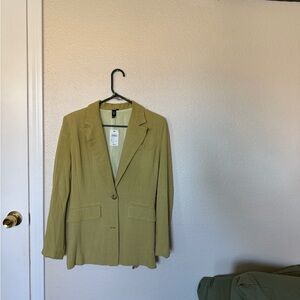 Lime Green Women's Blazer